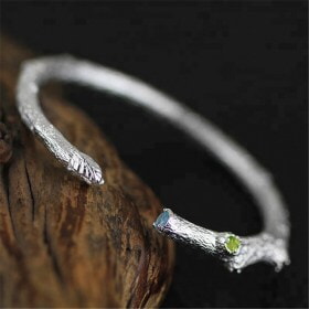 Top-quality-pure-silver-Tree-Branch-cuff (4)
